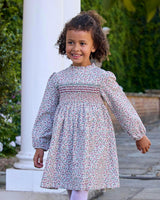 Edie Berry Floral Smocked Dress