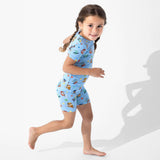 PAW Patrol: Varsity Blue Bamboo Kids Pajama Short Set