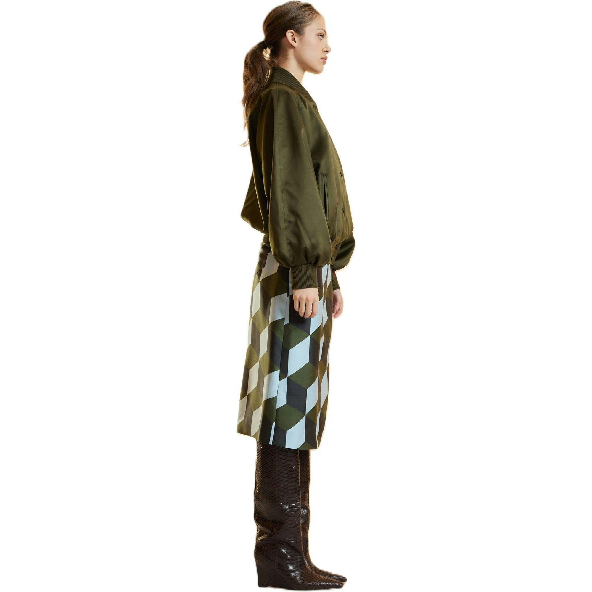 Satin Bomber Jacket
