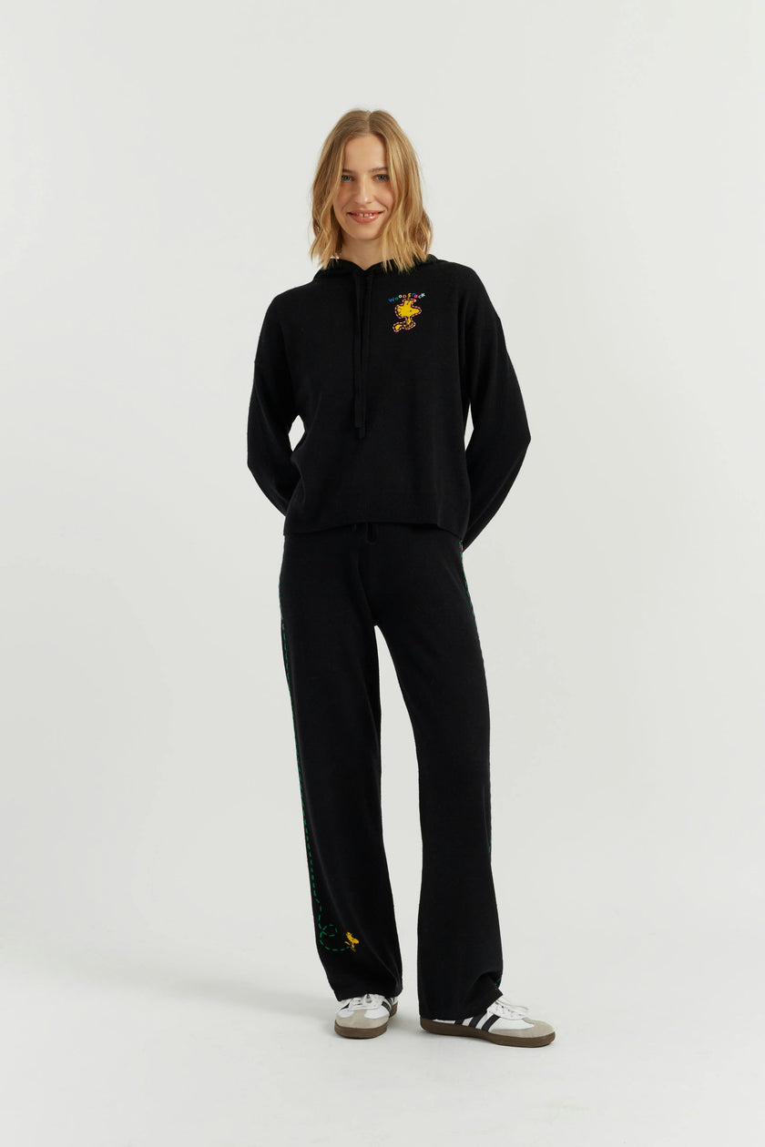 Wool-Cashmere Snoopy Hoodie