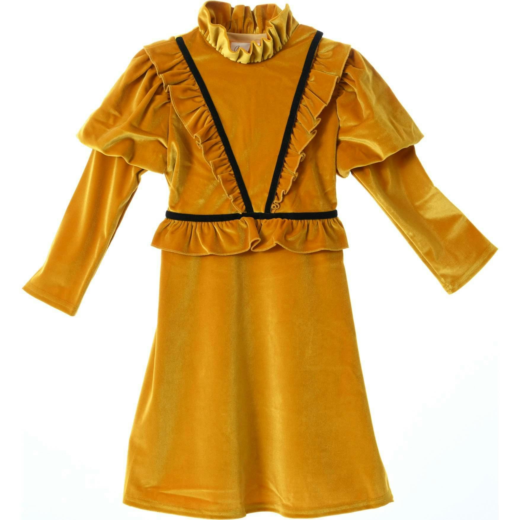 Mira dress (gold)