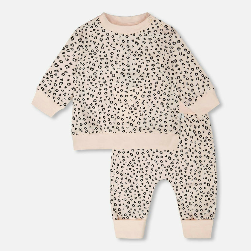 Organic Cotton Jersey Sweater And Pants Set