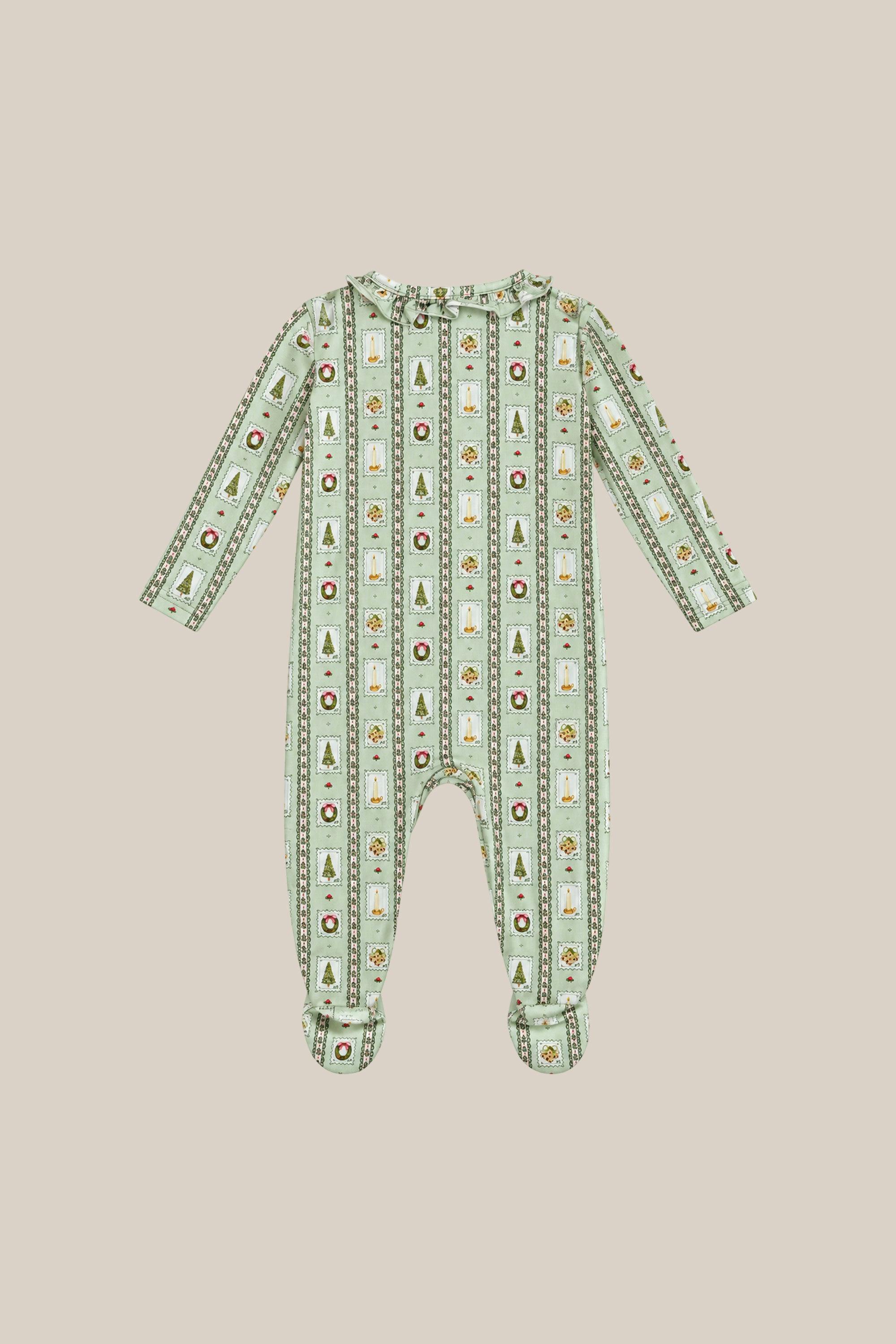 Baby So Soft Onesie in Merry Mail Linear