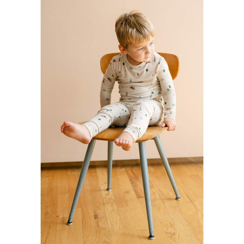 Toddler Modal Pajama Set in Camping