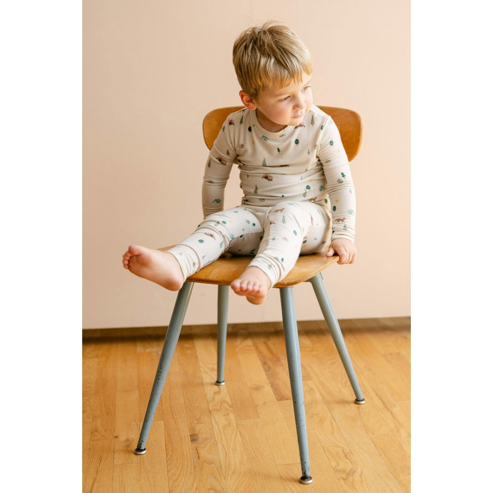 Toddler Modal Pajama Set in Camping