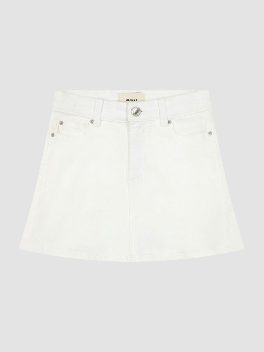 Jenny Mini Skirt | White