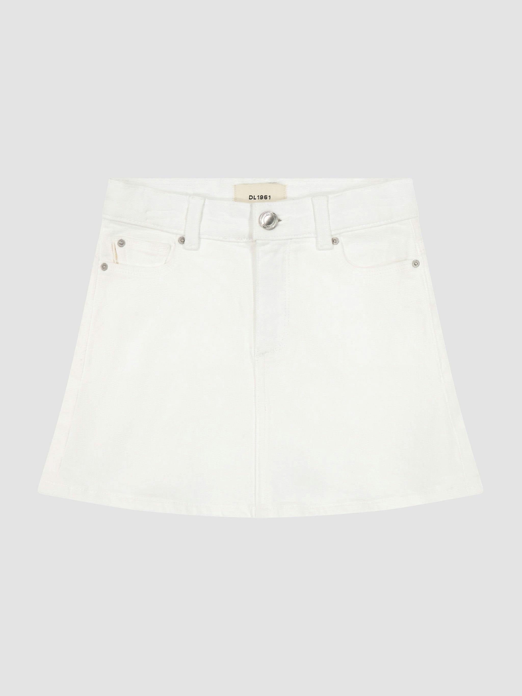 Jenny Mini Skirt | White