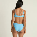 women's le marin dot mid rise bikini bottom