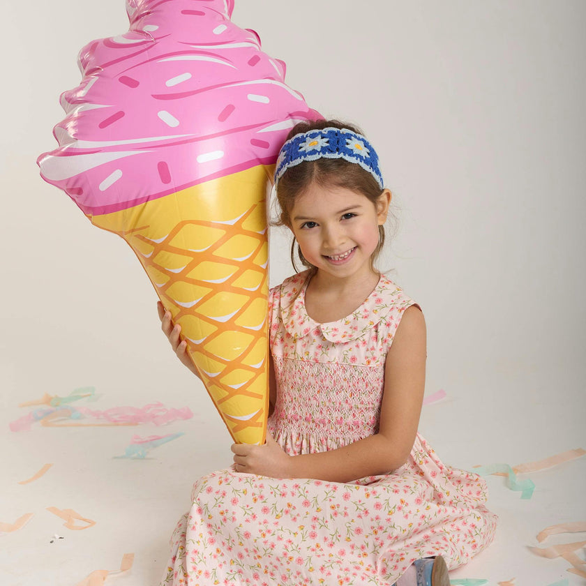 Hand-Smocked Girls Dress - Lizzie