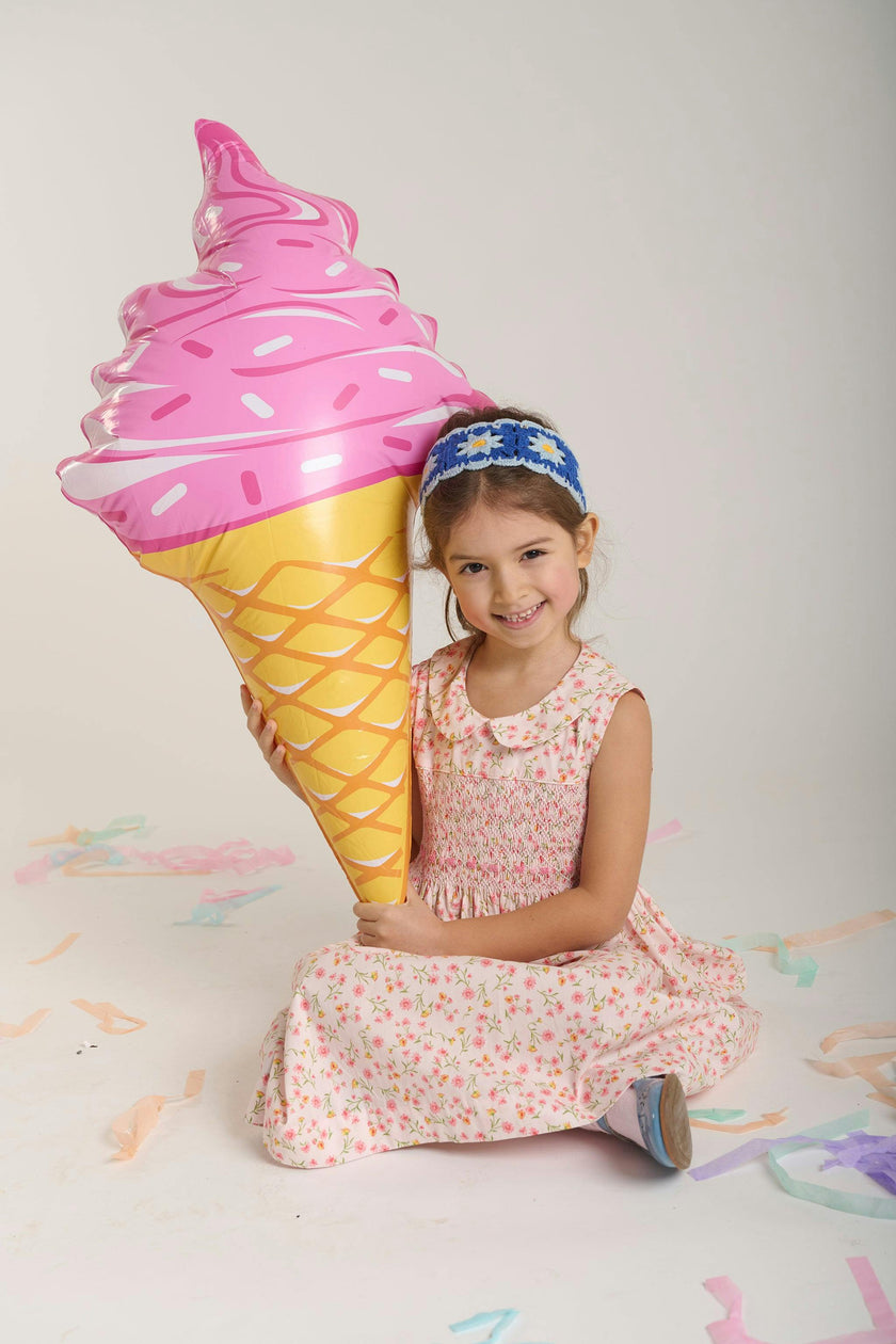 Hand-Smocked Girls Dress - Lizzie
