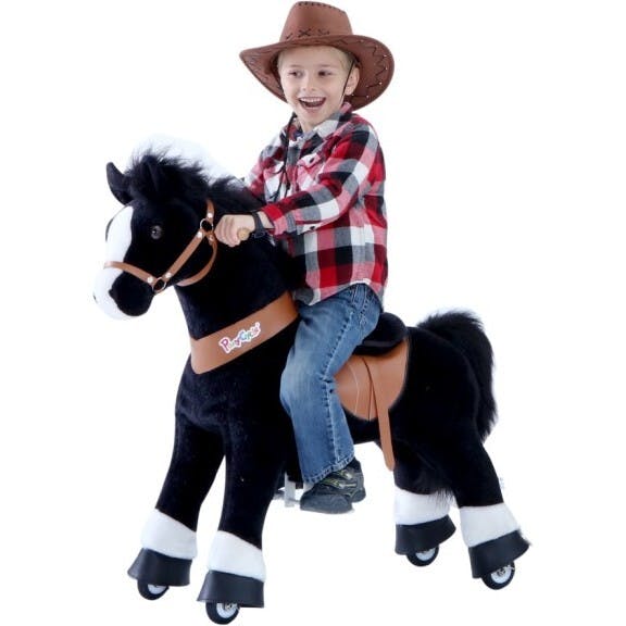 Model U® Horse Ride-On Toy Age 4–7 – Black