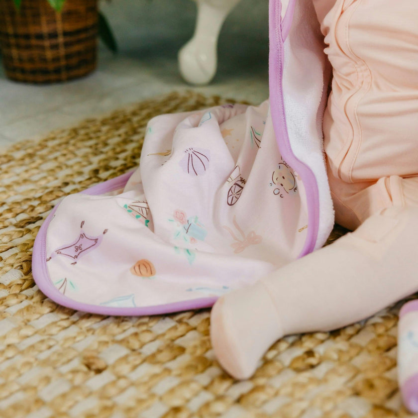 Premium Baby Knit Hooded Towel - Enchanted Friends