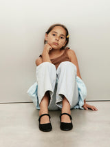 Rania Suede Mary Janes