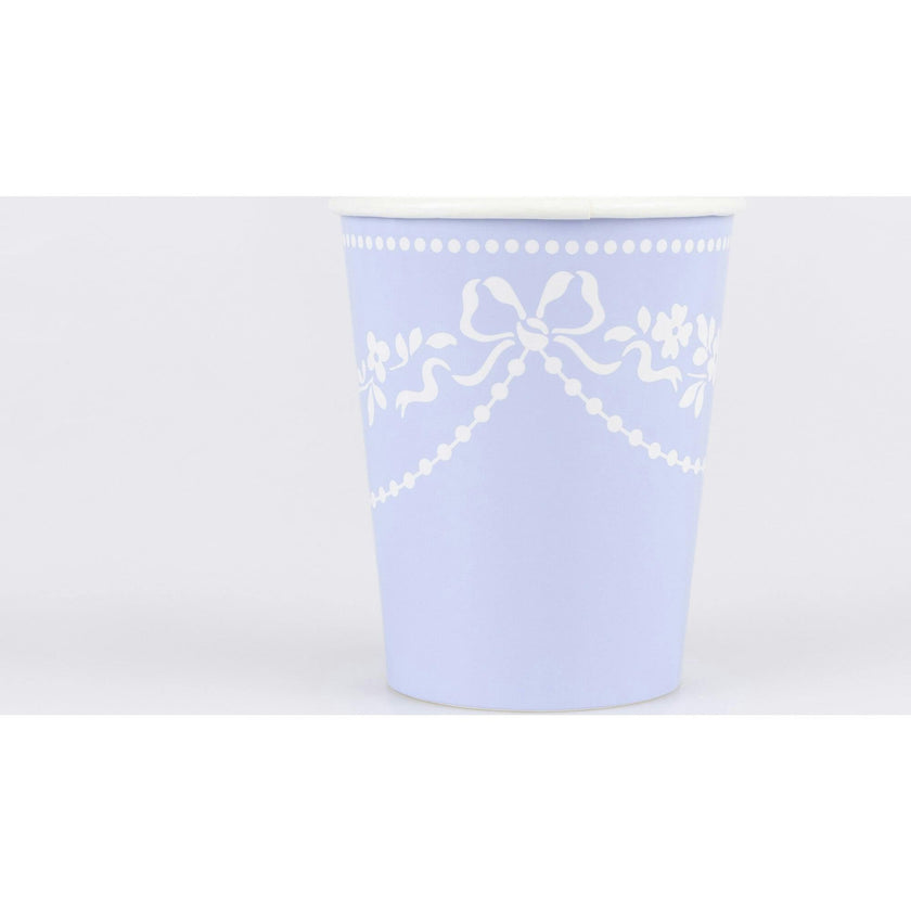 Rococo Blue Cups