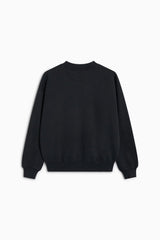 TNS Logo Rib Collar Woman Sweatshirt Moonless Night