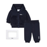 Navy Jacket & Pants Set