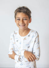 Ski Pups Boy Pima Long Pajama Set
