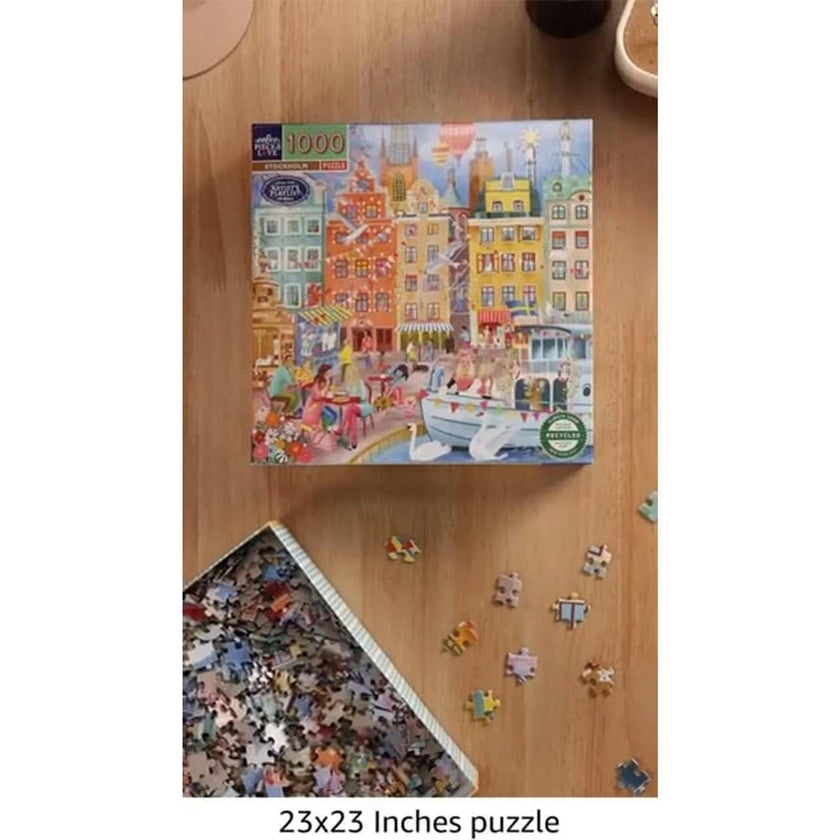 Piece&Love: Stockholm - 1000 pc Puzzle