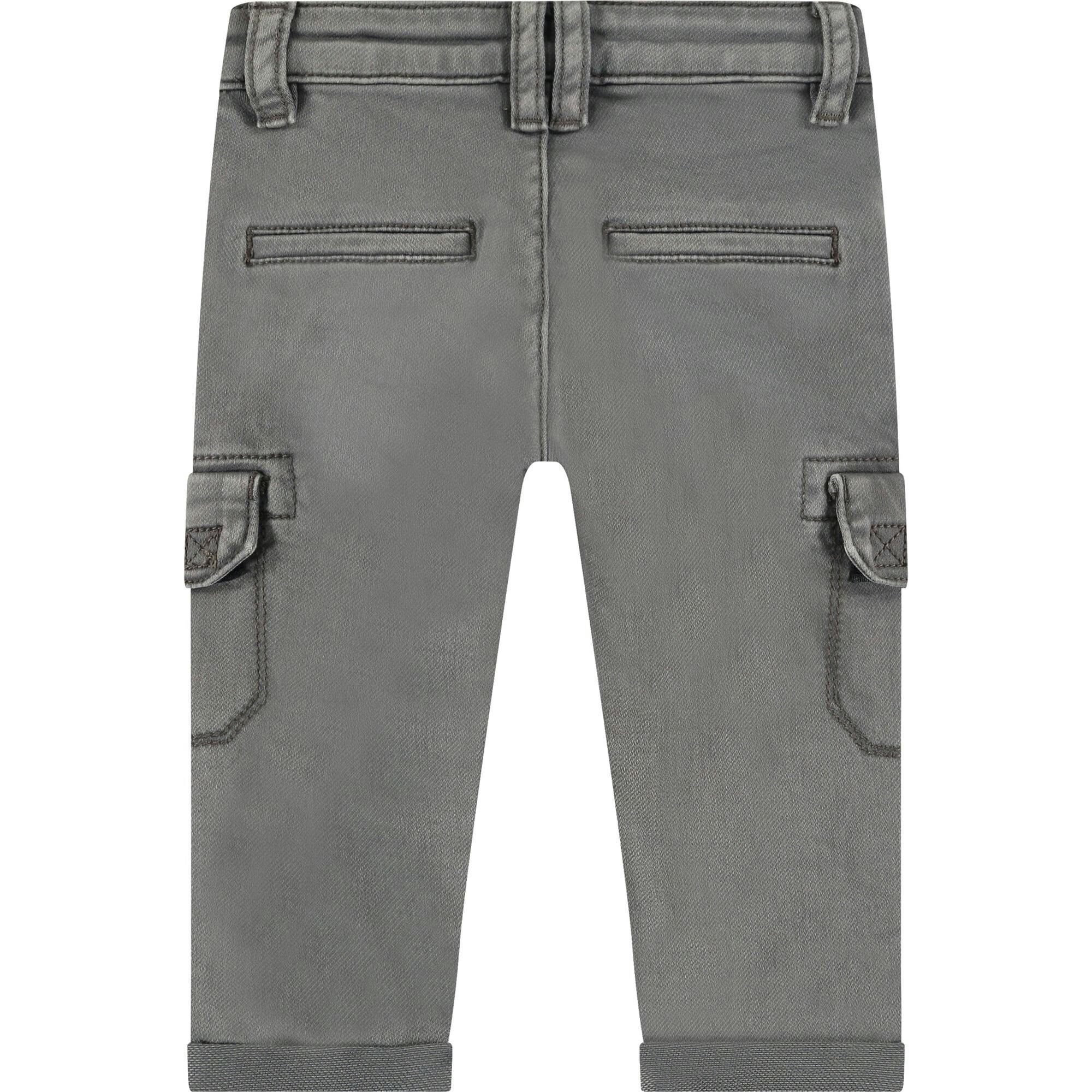 Cargo Style Pocket Jeans