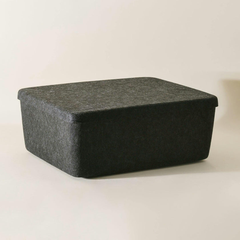 The Sculpted Bin - Large with Lid