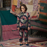 Kids Alex Jacket and Frankie Pants Patchwork Navy