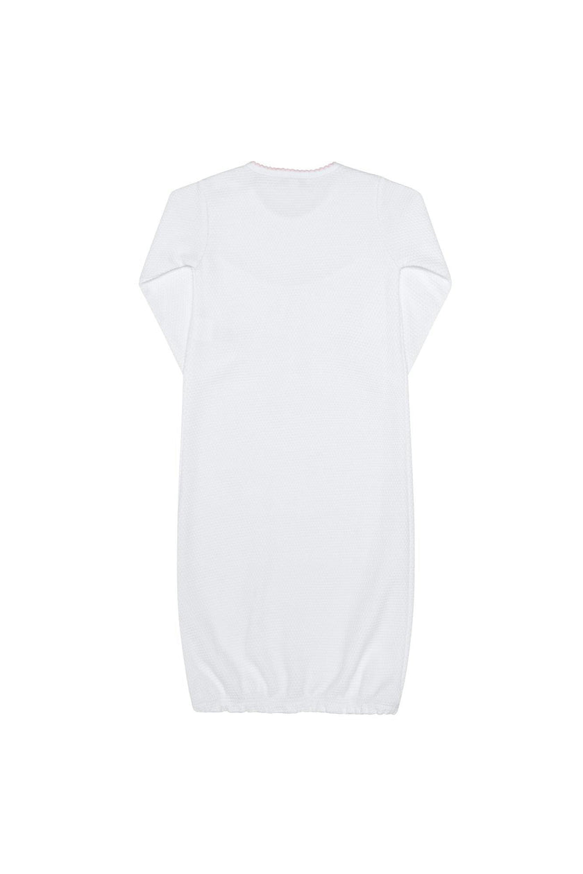 White Bubble Baby Gown