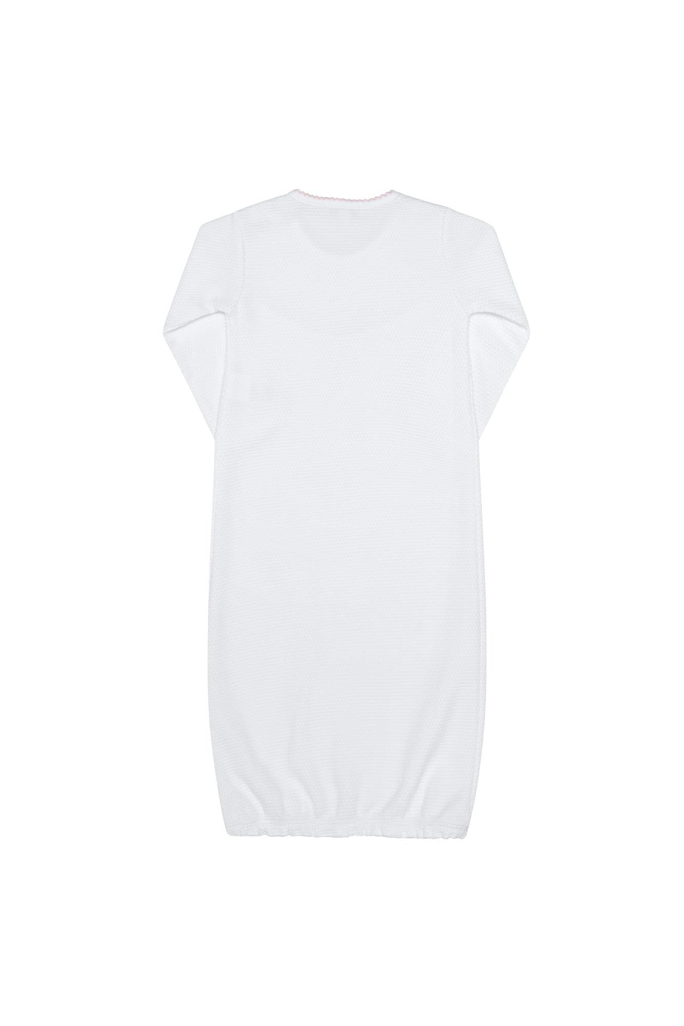 White Bubble Baby Gown