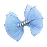 Multicolor Glitter Bow Hair Clip Set