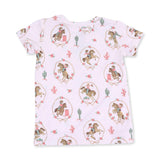 Cowgirl Cameos - Short Sleeve Loungewear Set