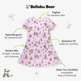 Tea Party Girls' Short Sleeve Dress