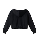 Tween Ponte Hoodie & Flare Pants Set | Black Leopard