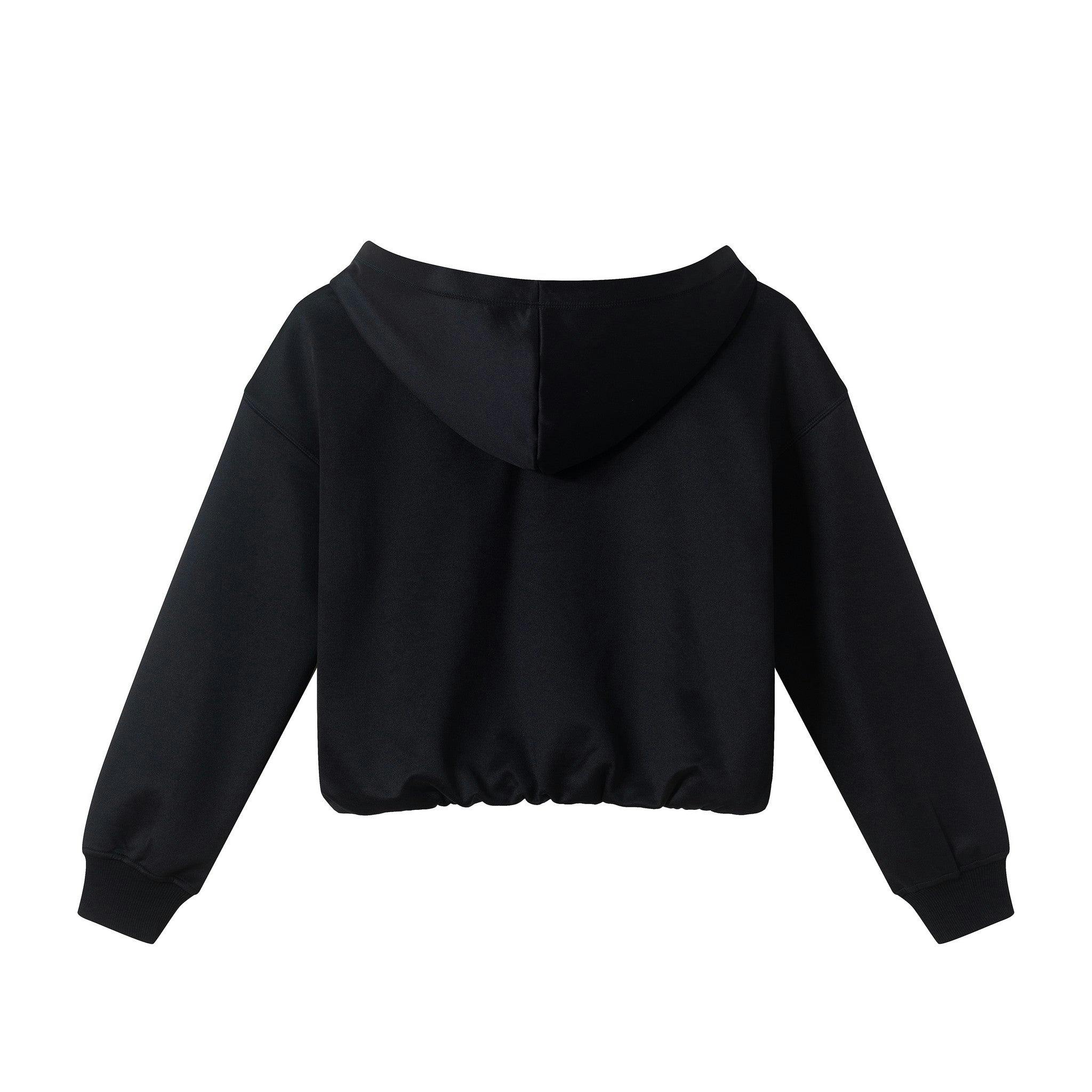 Tween Ponte Hoodie & Flare Pants Set | Black Leopard