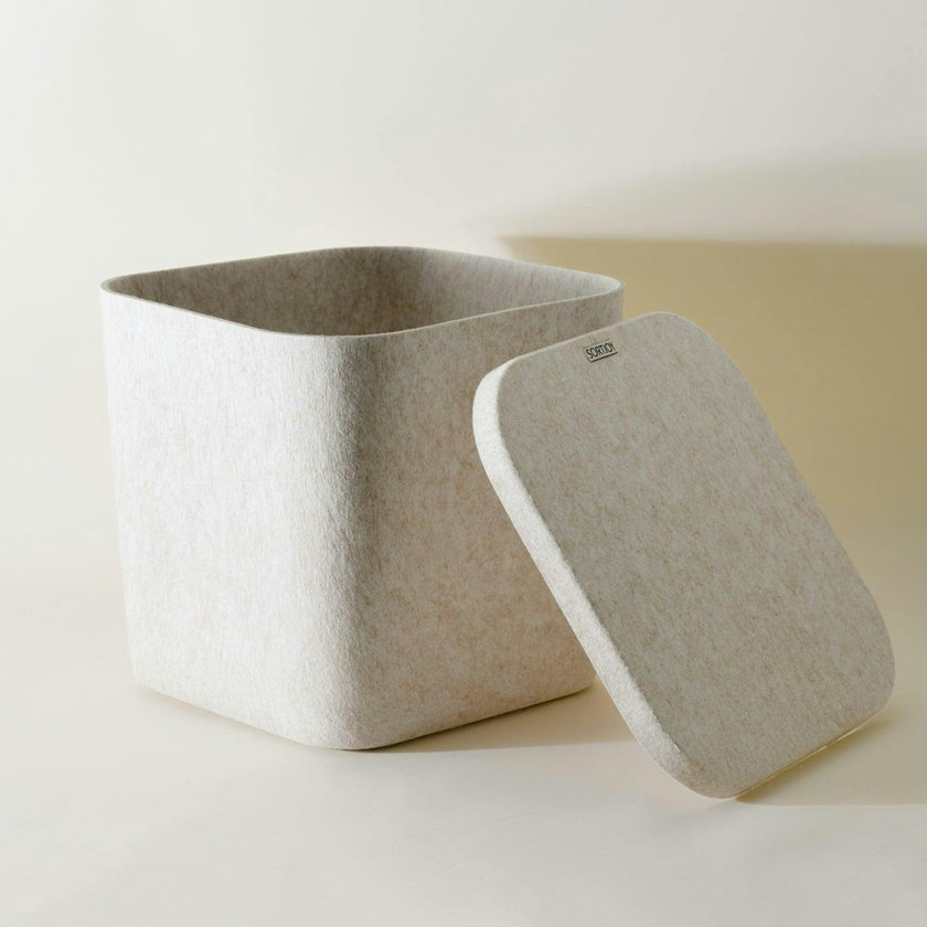 The Sculpted Bin - Original with Lid