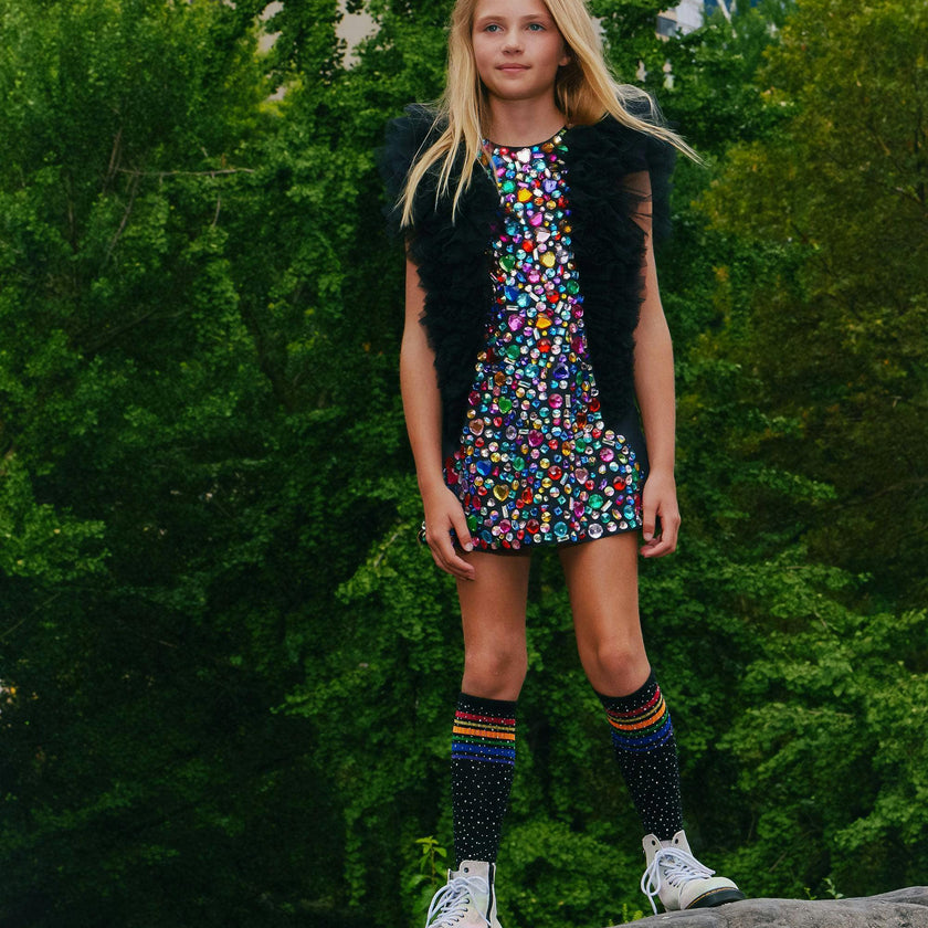 Bejeweled Gem Dress