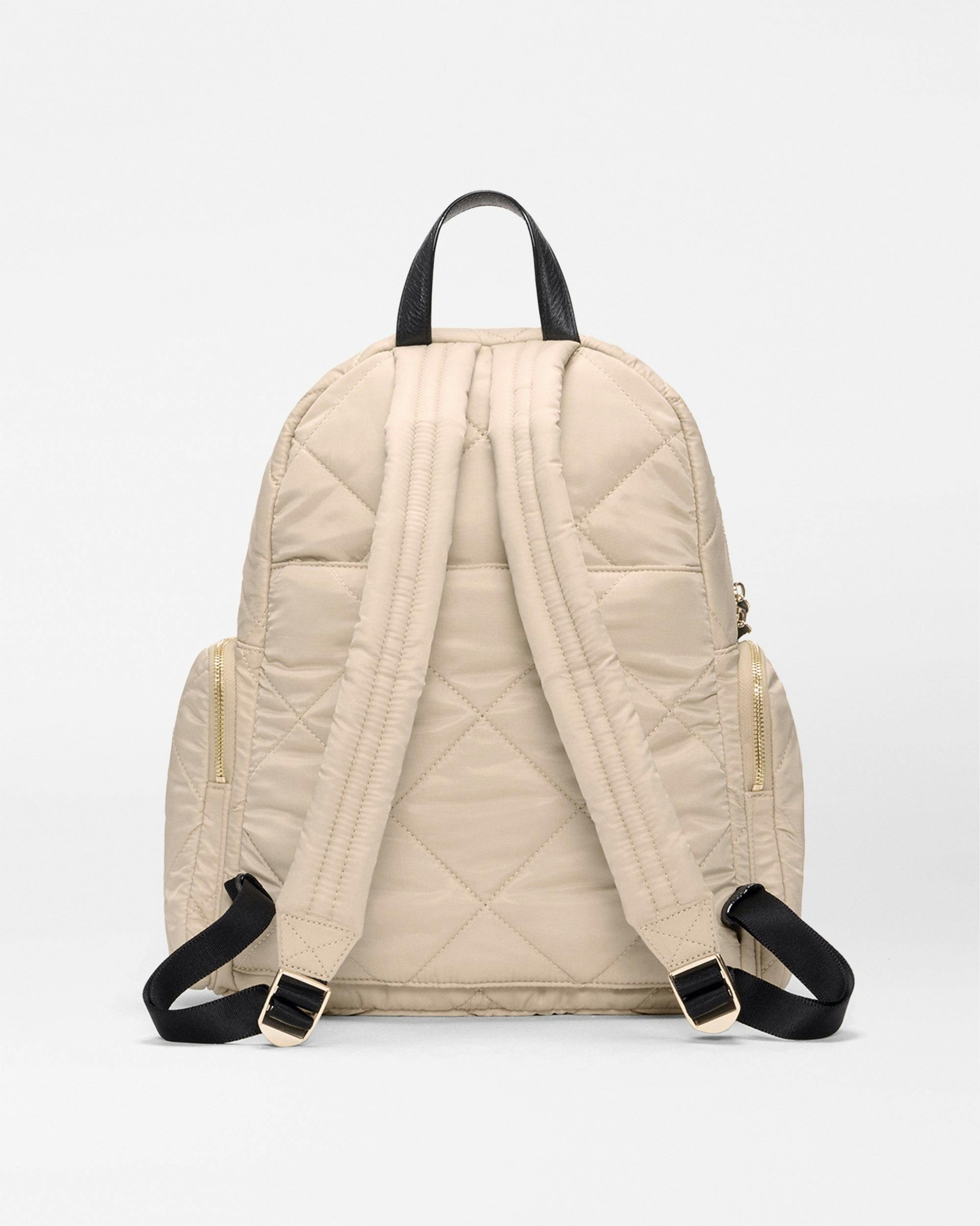 Buff/Black Madison Backpack