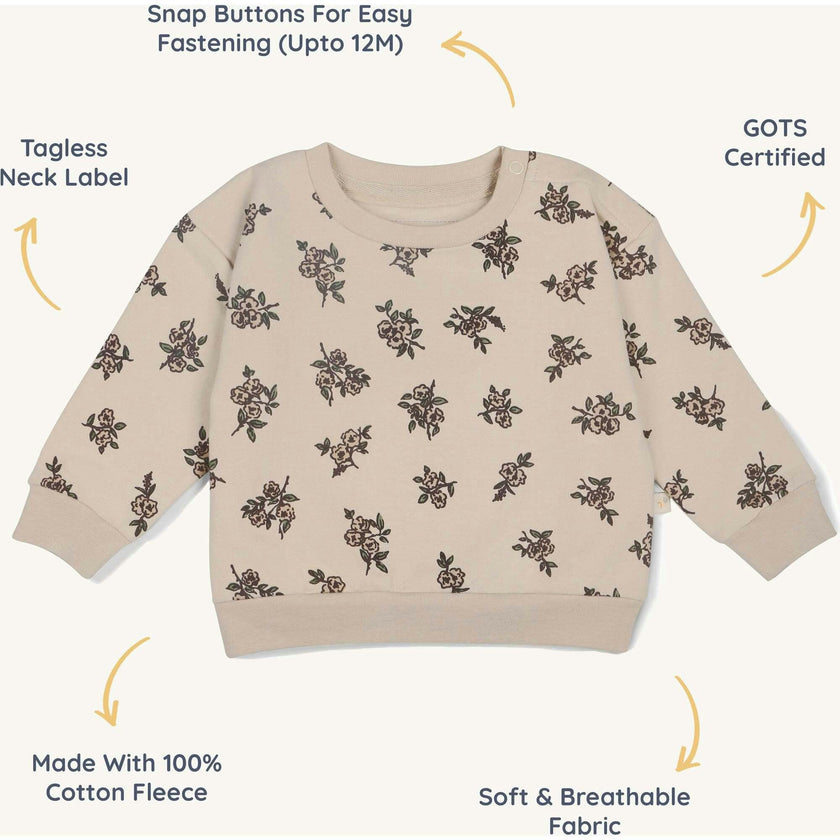 Organic Fleece Sweatshirt