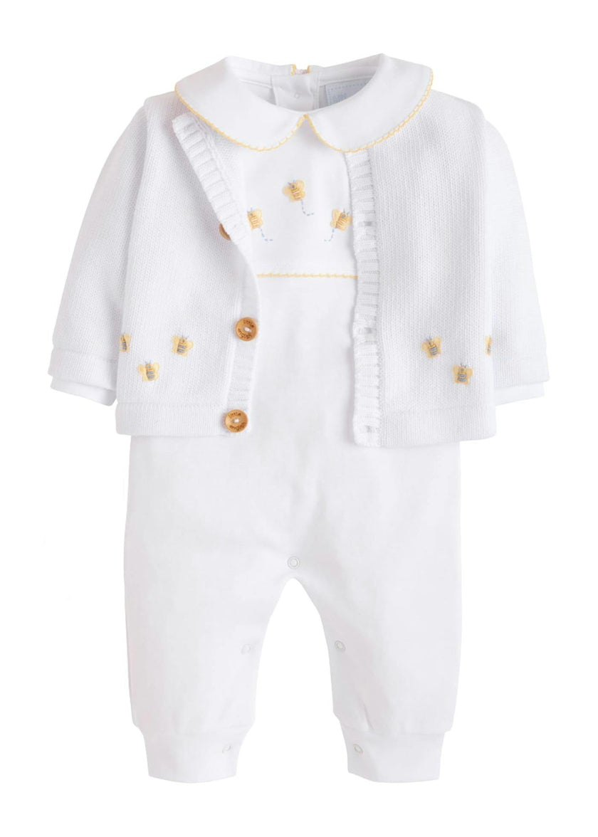 Crochet Playsuit - Bee