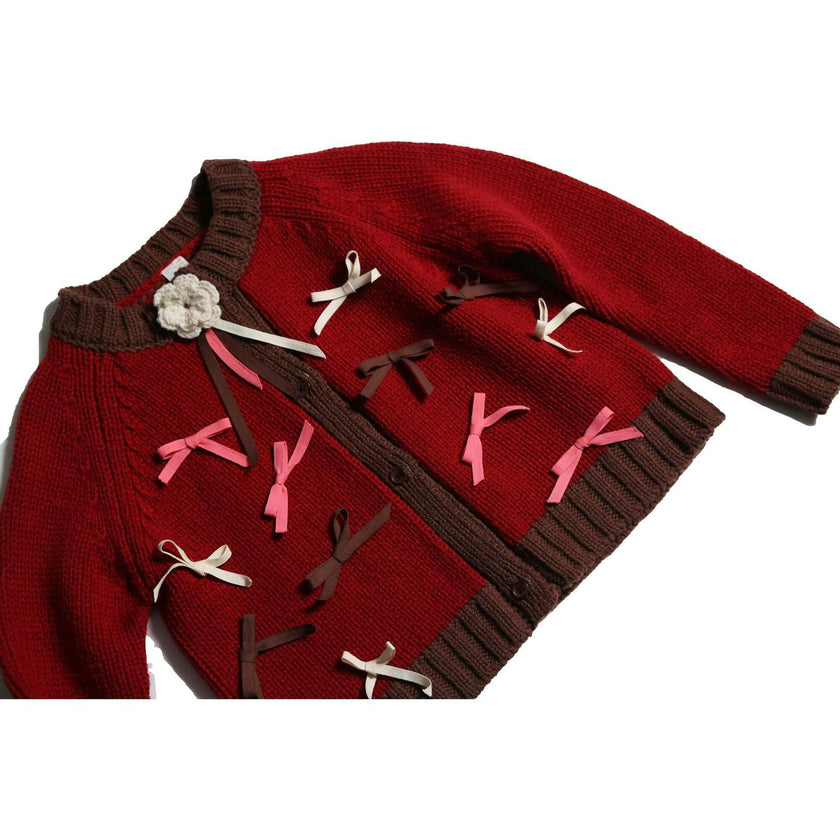 MARISOL BOW CARDIGAN