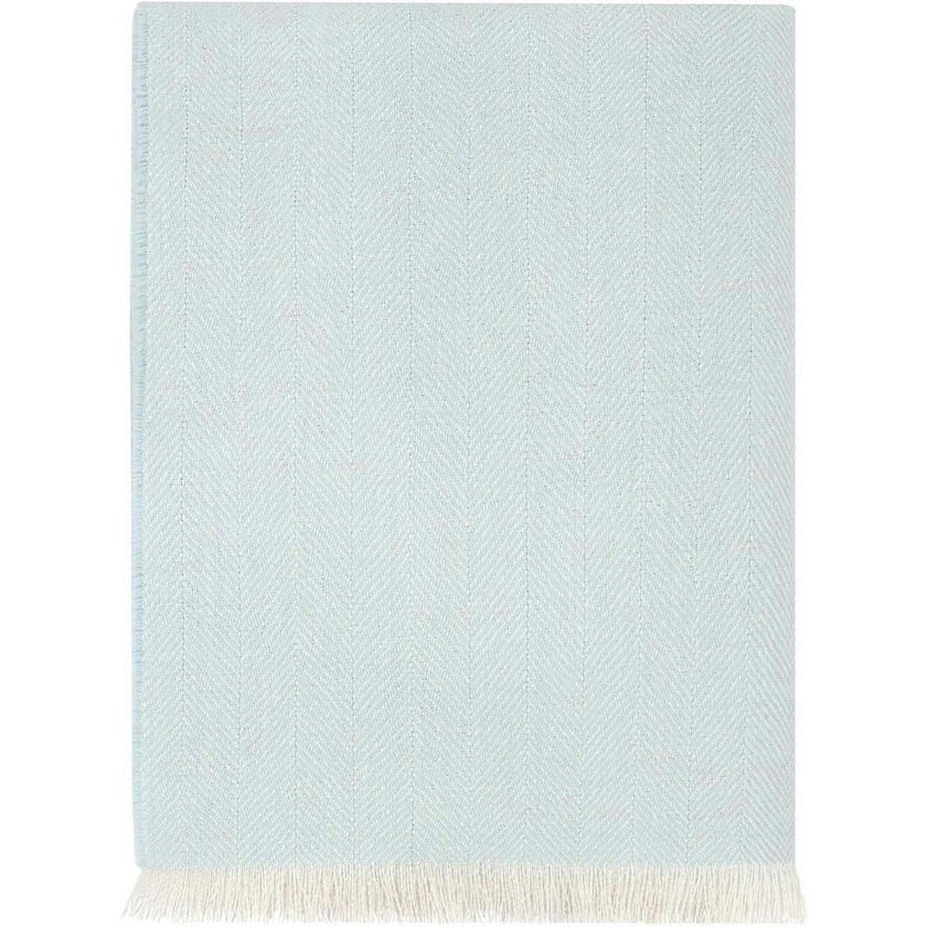 Herringbone Baby Alpaca Woven Blanket
