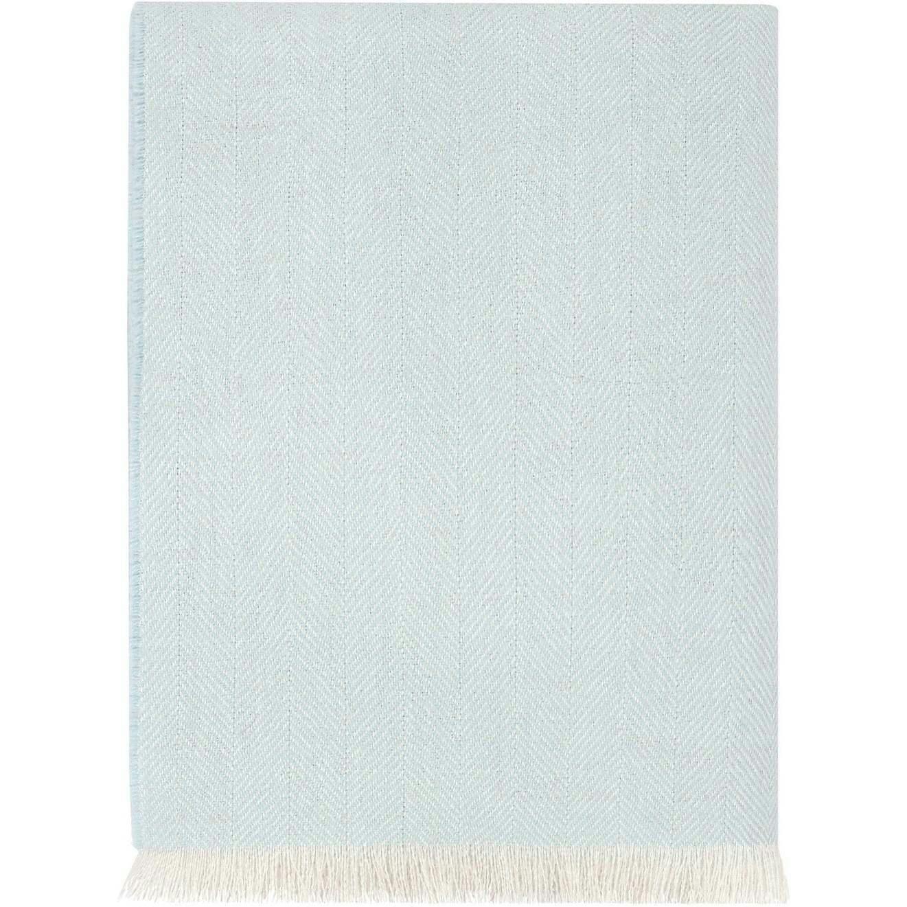 Herringbone Baby Alpaca Woven Blanket