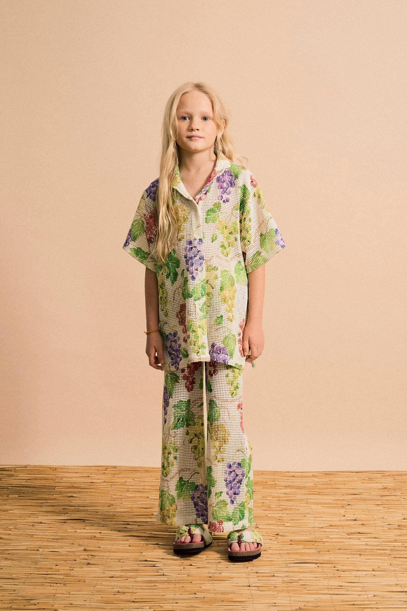 UVAS MESH SHIRT ANGORA