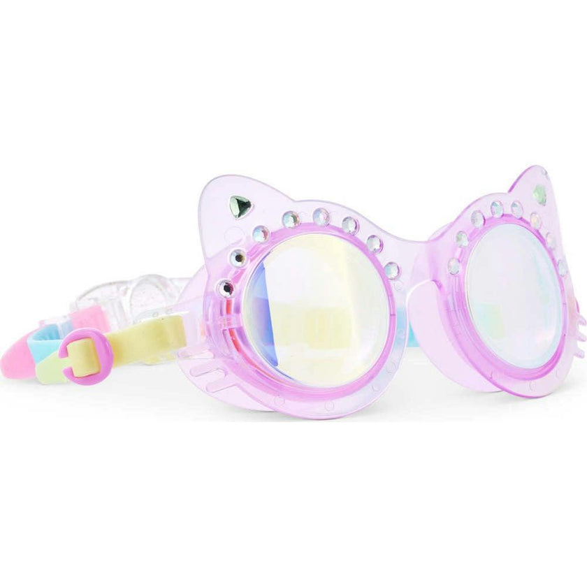 Frosted Feline Kids’ Swim Goggles
