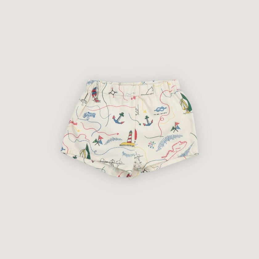 Clove Baby Bermuda Clove Print