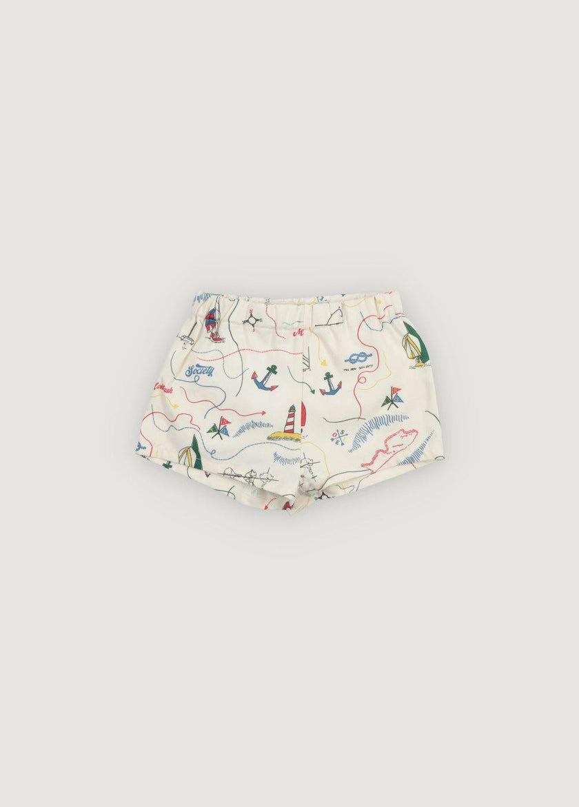 Clove Baby Bermuda Clove Print