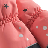 Unidoo Silver Mittens, Pink