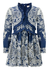 Maia Embroidery Mini Dress