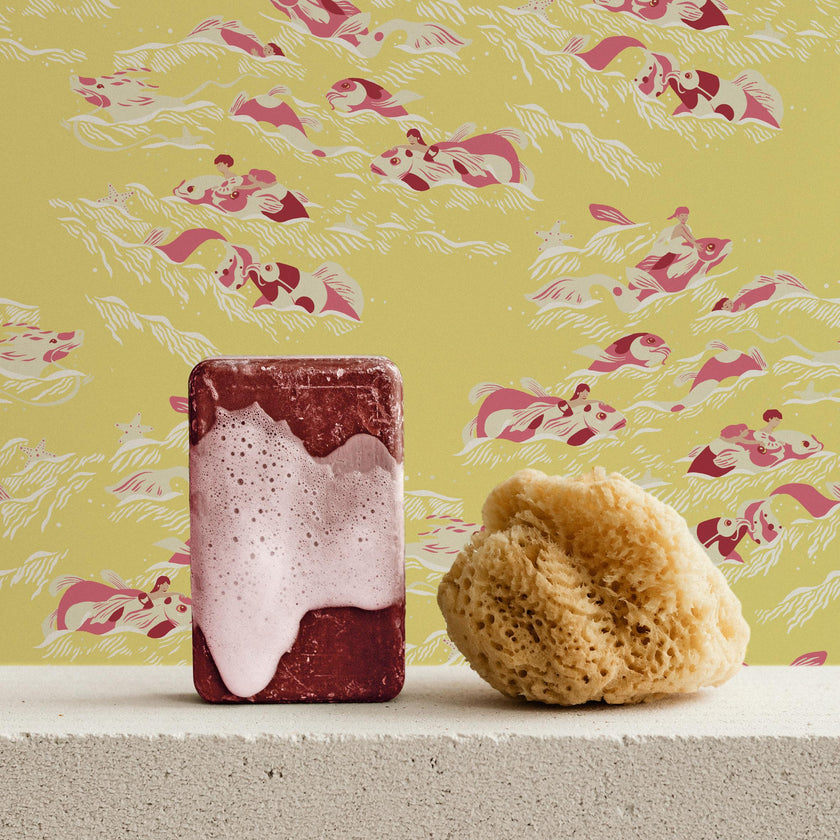 Papier peint Uokawa coloris Rubis