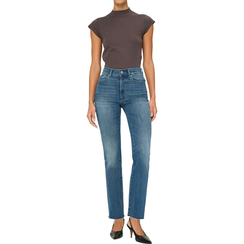 Halle Straight High Rise Instasculpt 29" Jeans | Palm Springs