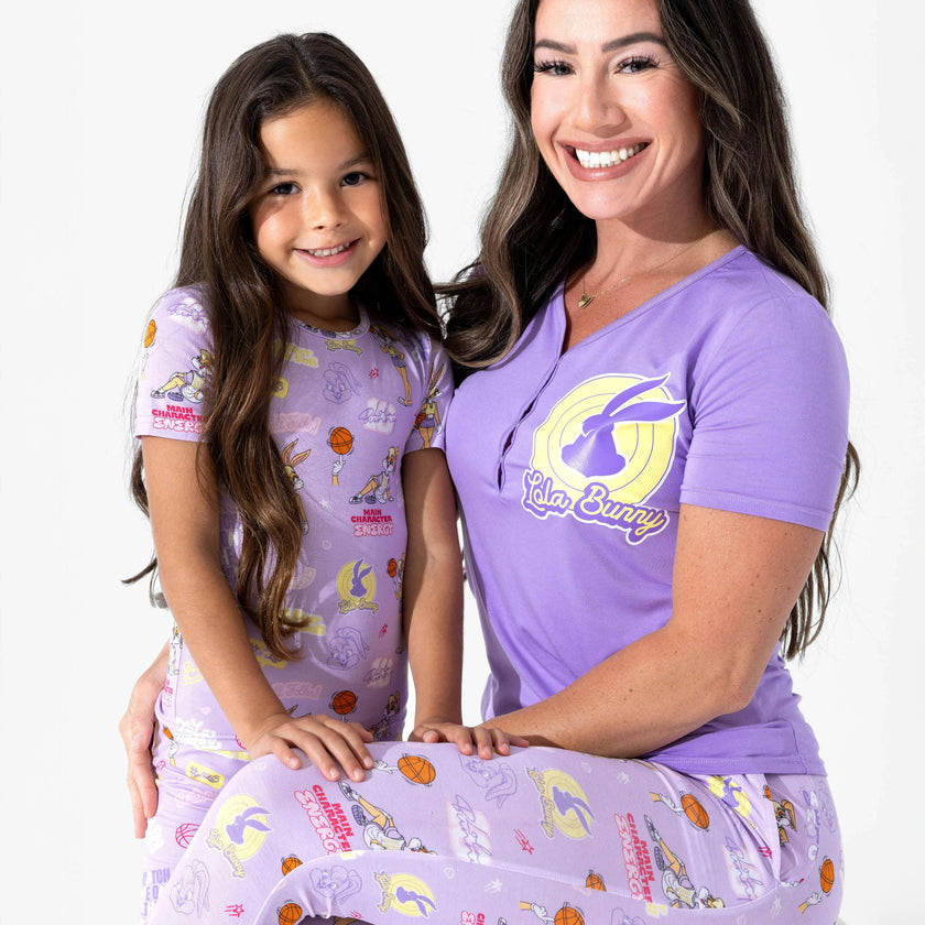 Lola Bunny Bamboo Kids Pajama Short Set