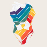 Forever Summer Rainbow Two Piece Long Sleeve